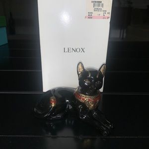 LENOX GODDESS EGYPT EGYPTIAN BLACK CAT sculpture --- NEW in BOX